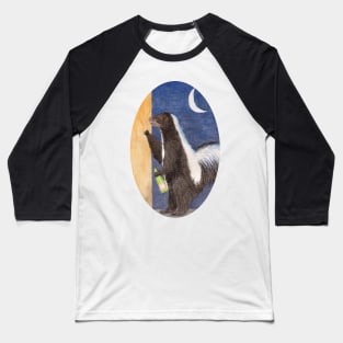 Drunk as a Skunk Baseball T-Shirt